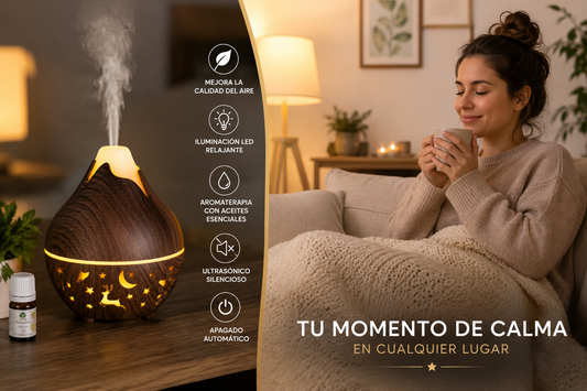 Humidificador Estrella LED - Convierte cualquier espacio en un oasis de tranquilidad